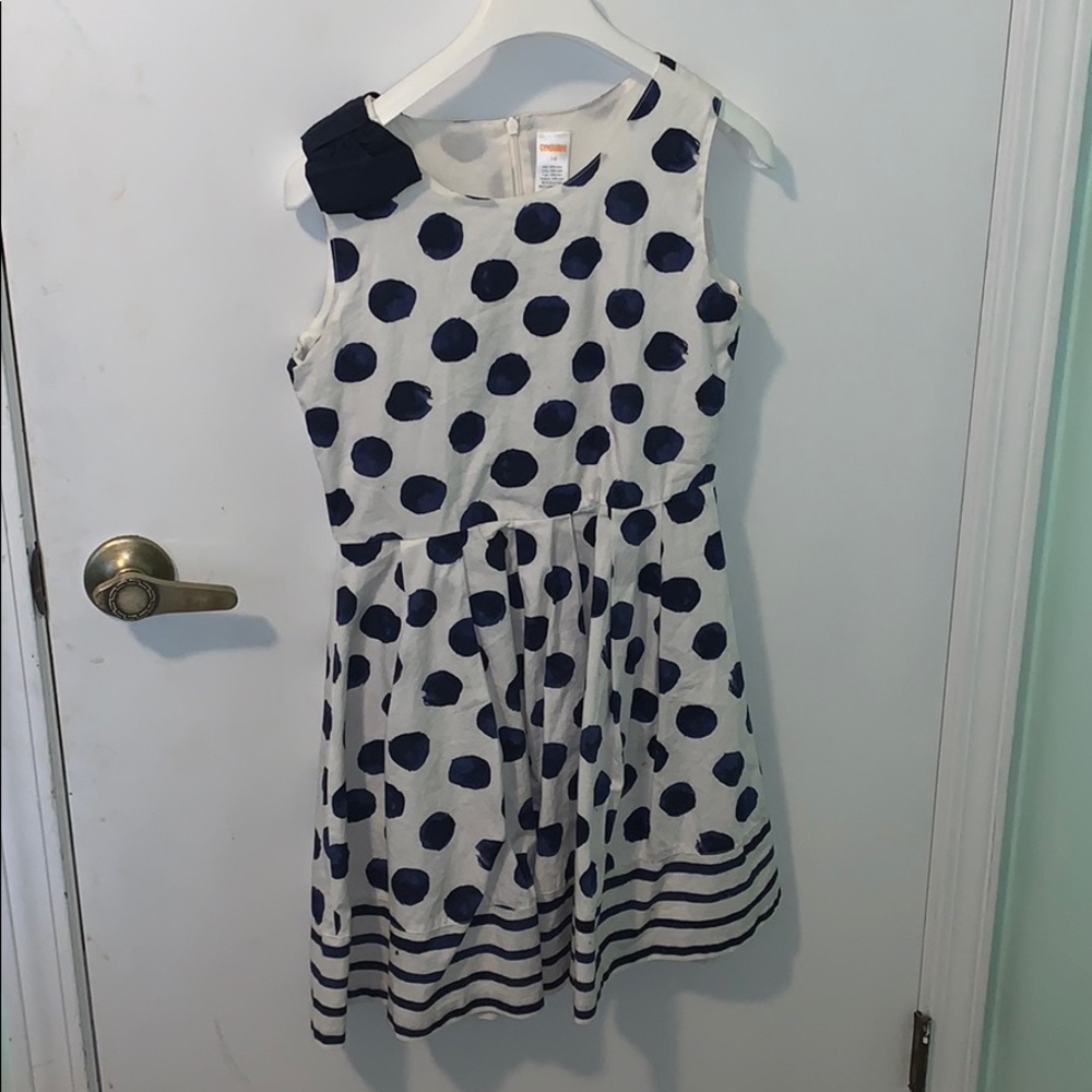 girls polka dot dress